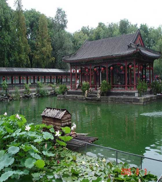 恭王府湖心亭