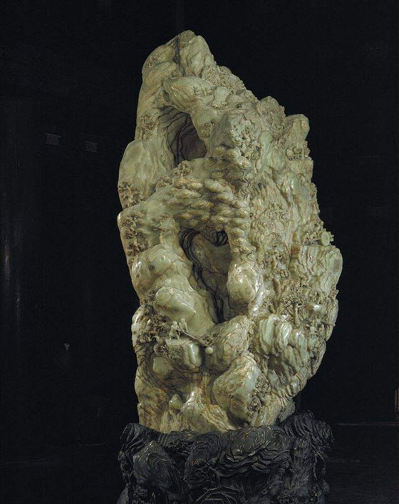 故宫博物院大禹治水图玉山