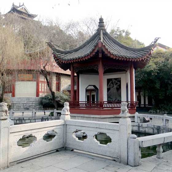 黄鹤楼鹅碑亭