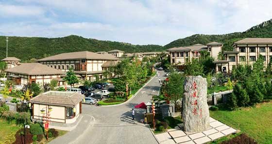金石滩景区金石唐风温泉