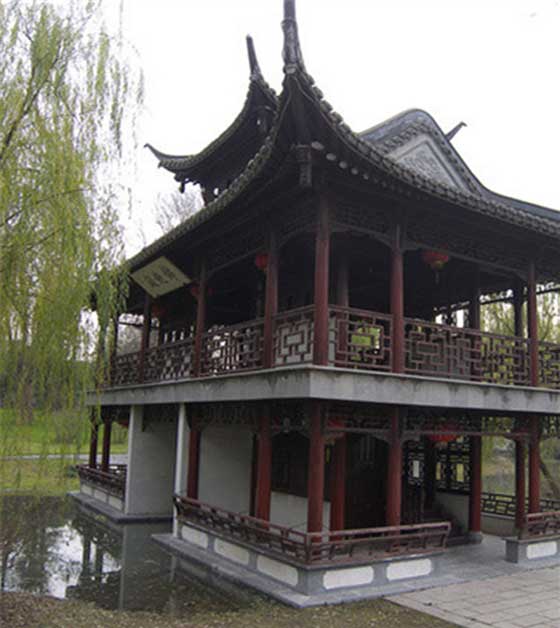 瘦西湖锦镜阁