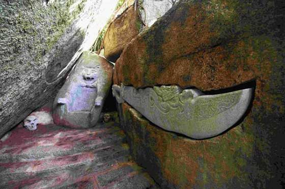 陵水分界洲岛屠龙洞 陵水分界洲岛屠龙洞