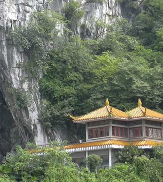 桂林南溪山景区龙脊亭