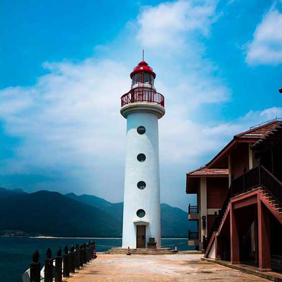 陵水分界洲岛海事灯塔 陵水分界洲岛海事灯塔