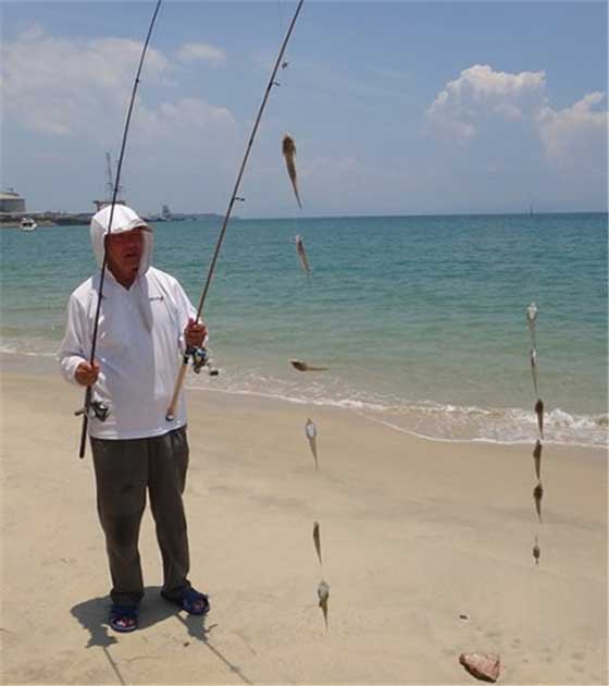 陵水分界洲岛寿龟滩钓鱼台 陵水分界洲岛寿龟滩钓鱼台