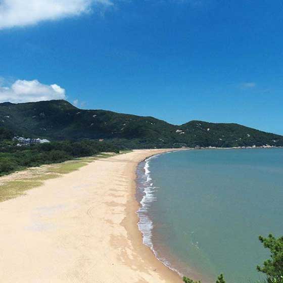 普陀山风景名胜区千步沙