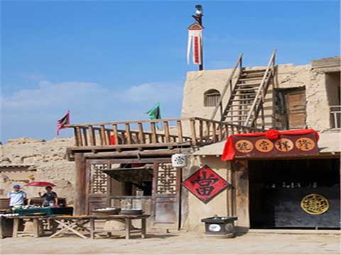 镇北堡西部影视城豆腐坊 镇北堡西部影视城豆腐坊