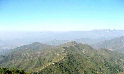 天津盘山风景名胜区东甘涧