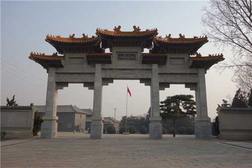 天津盘山风景名胜区盘山烈士陵园