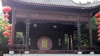 广元千佛崖风景区：戏楼