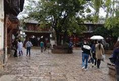 丽江古城：小四方街